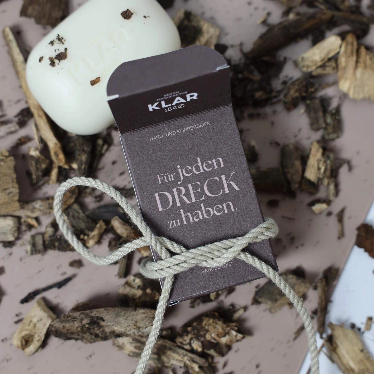 Badtvål för kropp och händer, Sandalwood, 135 gr.