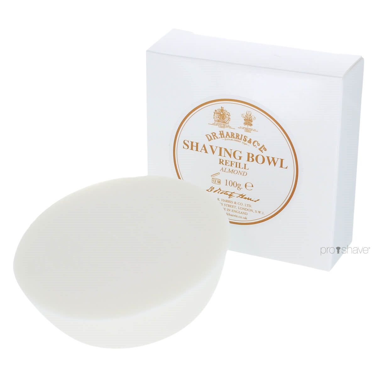 Raktvål med mandel, refill, 100 gr.