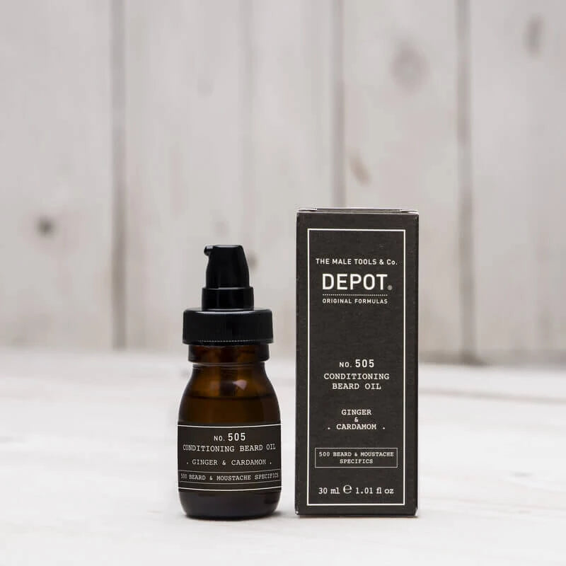 Conditioning Beard Oil, Ginger & Cardamom, nr 505, 30 ml.
