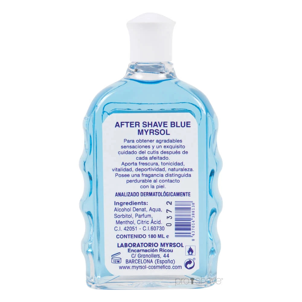 Aftershave Lotion, Blå, 180 ml.