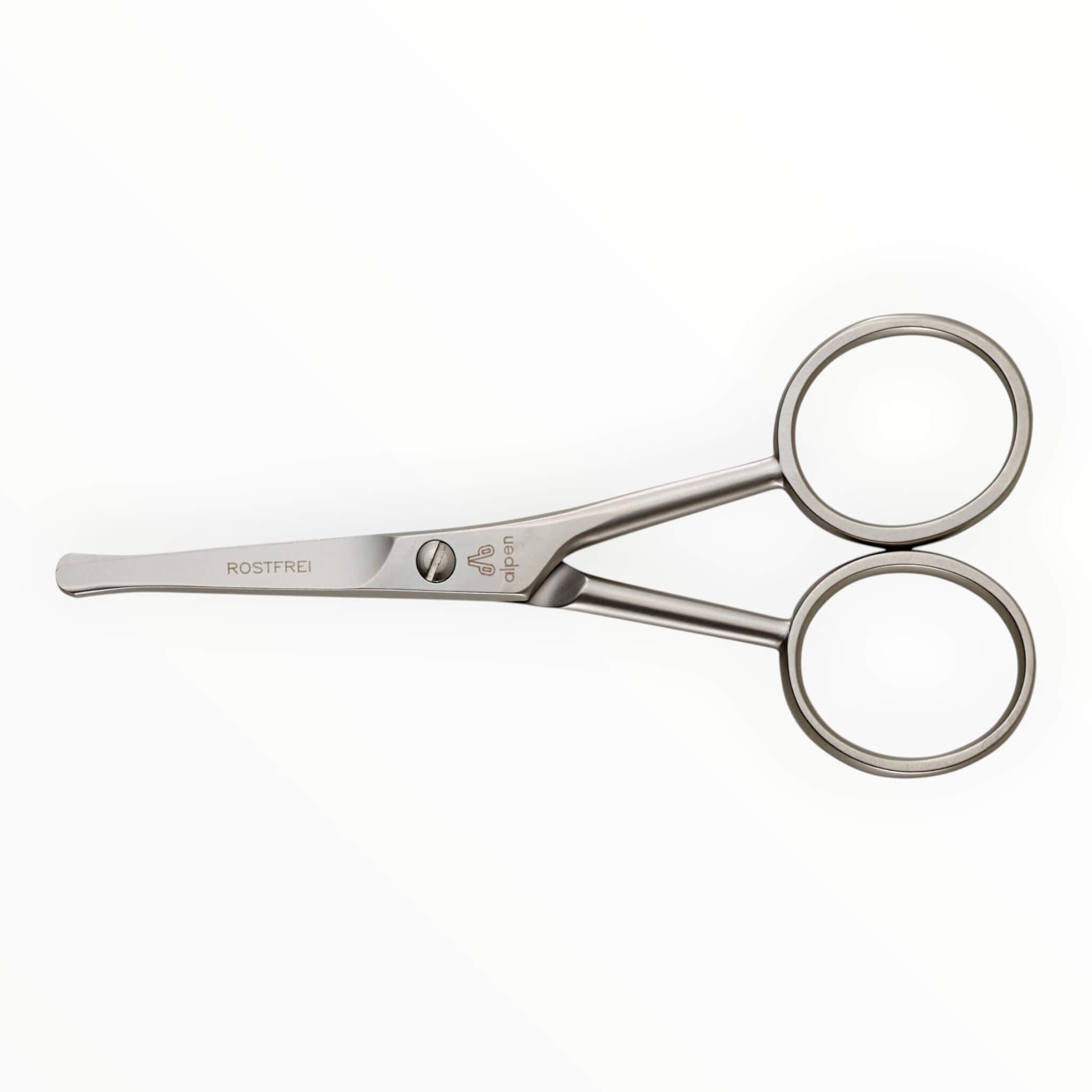 Grooming Saxar för öron- och näshår, rostfritt stål, 10 cm