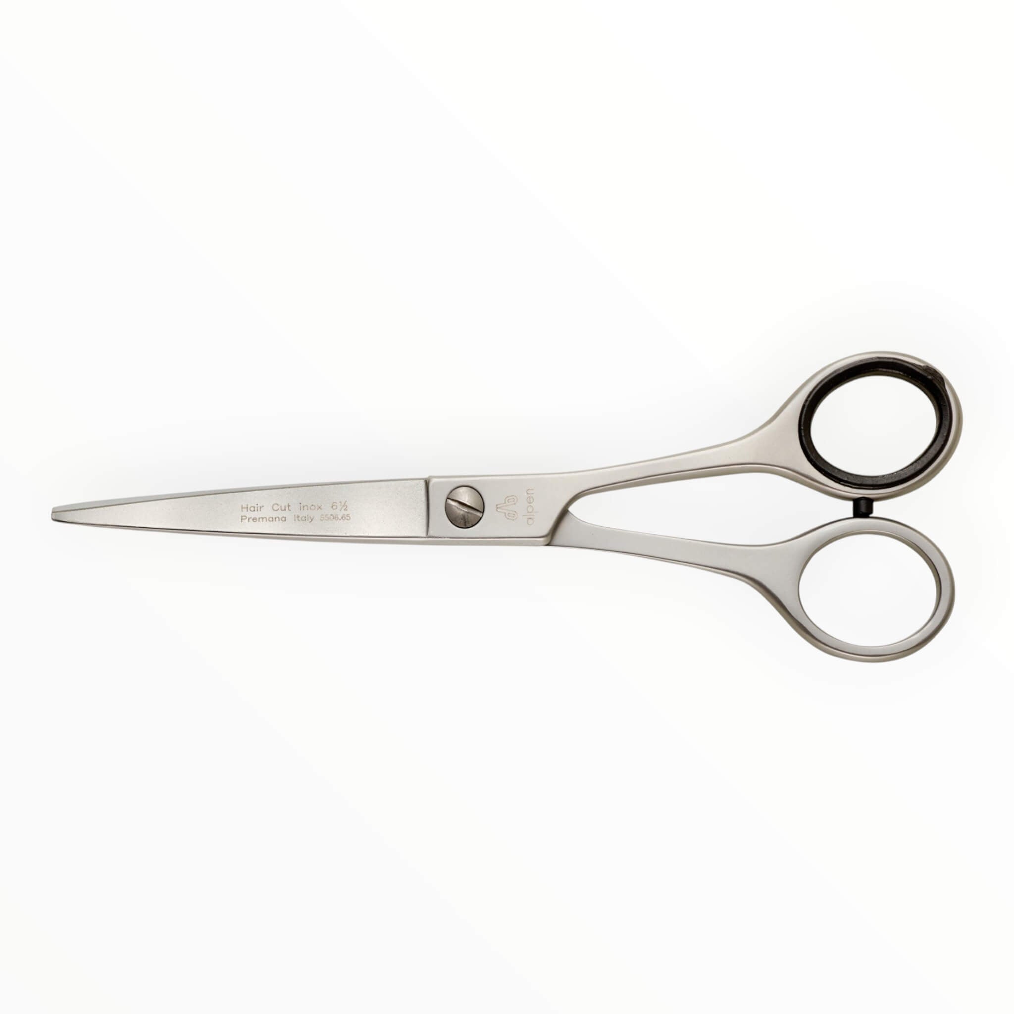 Frisörsax, Micro Serration, rostfritt stål, 17 cm.