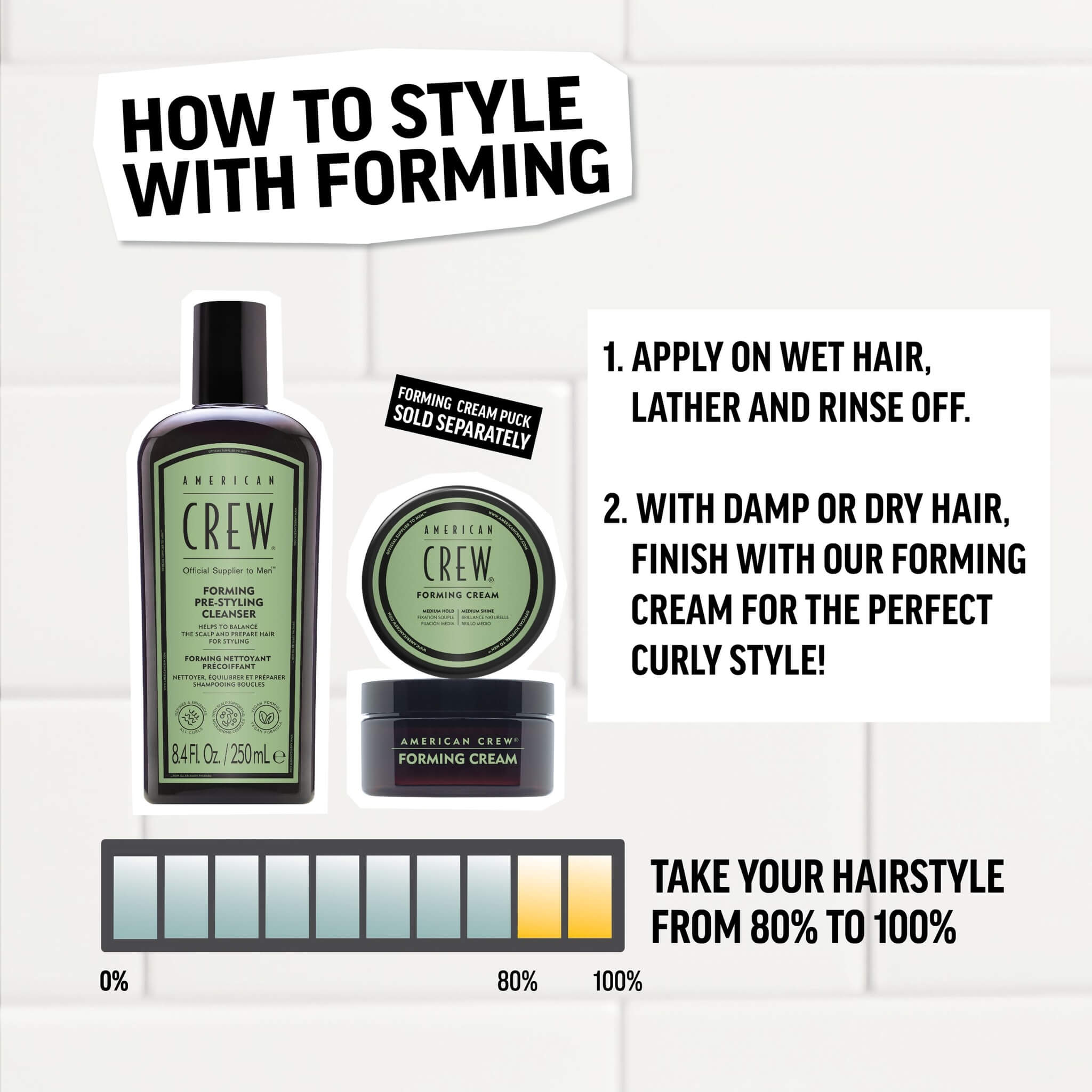 Forming Pre-Styling Cleanser, 250 ml.