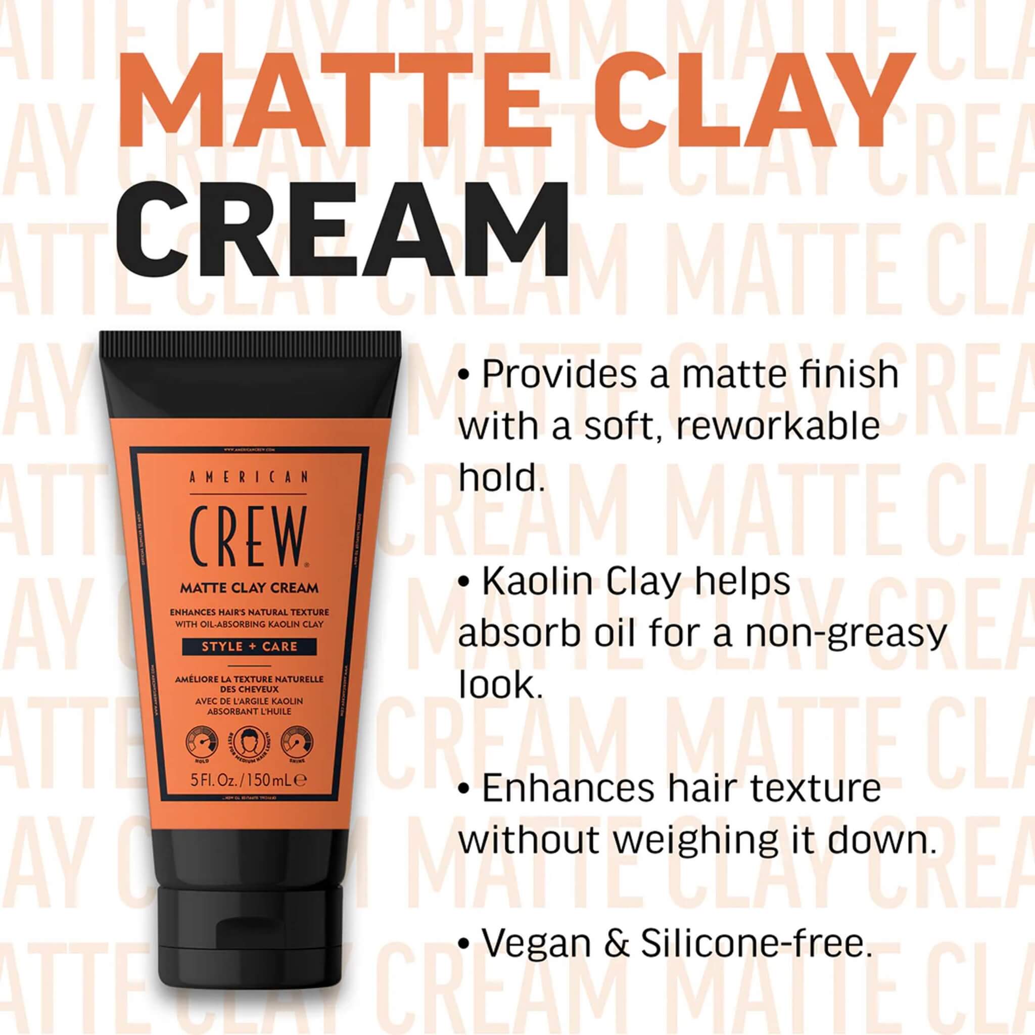 Matte Clay Creme, 150 ml.