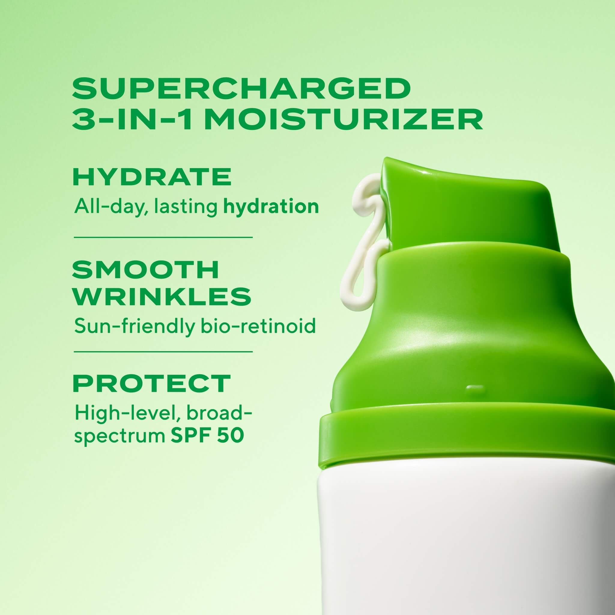 Superactive SPF Moisturiser Wrinkle-Fighting, Resurgence, 50 ml.