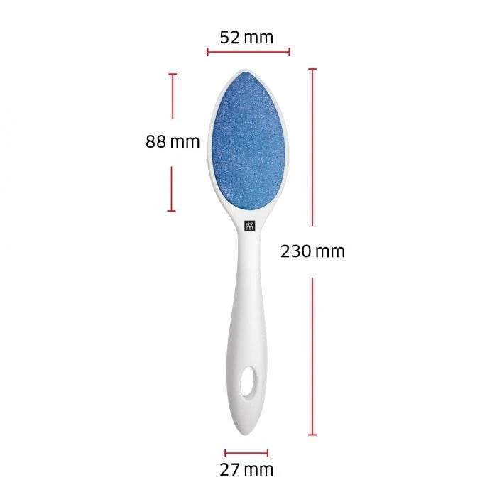 Keramisk Fotrasp, vit