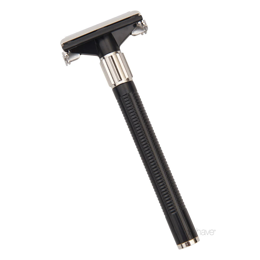 Säkerhetshyvel med reseförpackning