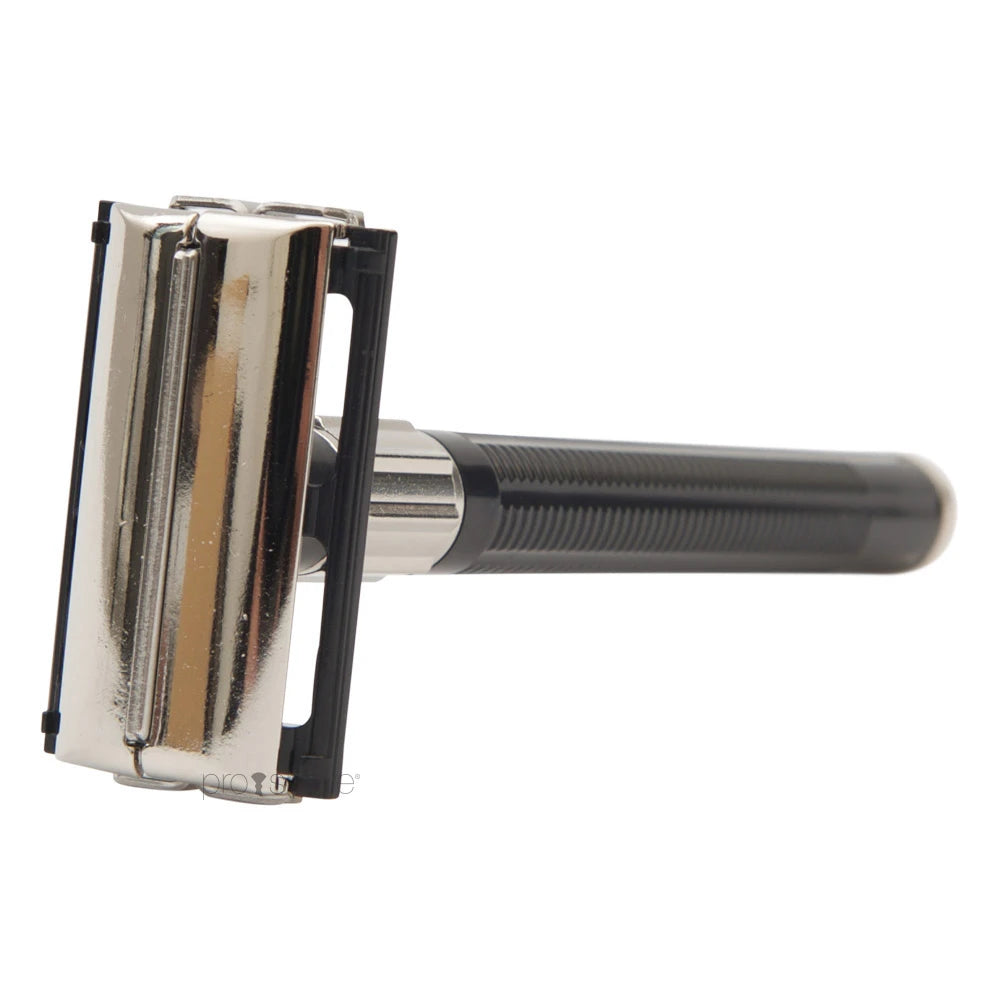 Säkerhetshyvel med reseförpackning