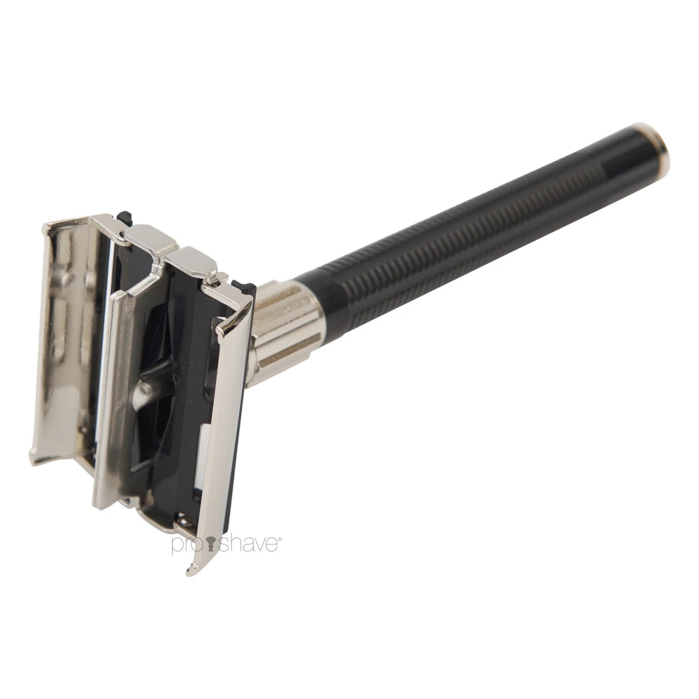 Säkerhetshyvel med reseförpackning