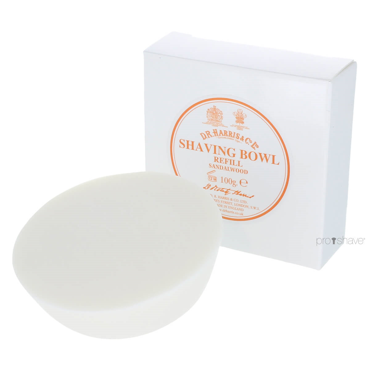 Sandalwood Raktvål, Refill, 100 gr.