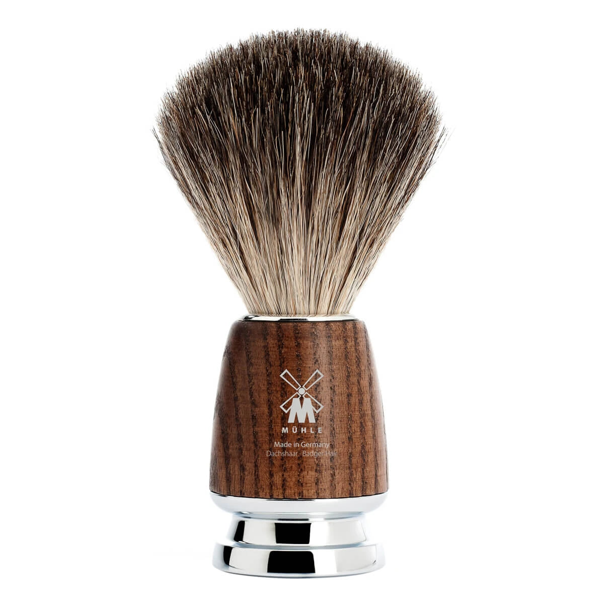 Pure Badger Rakborste, 21 mm, Rytmo, Ask