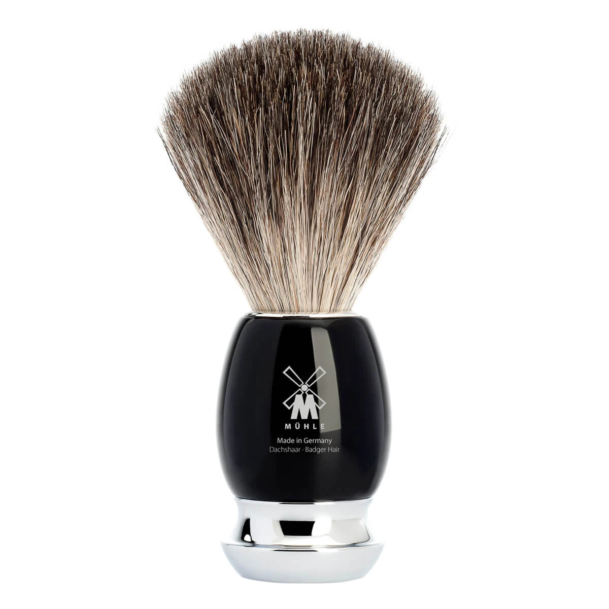 Pure Badger Rakborste, 21 mm, Vivo, Svart harts