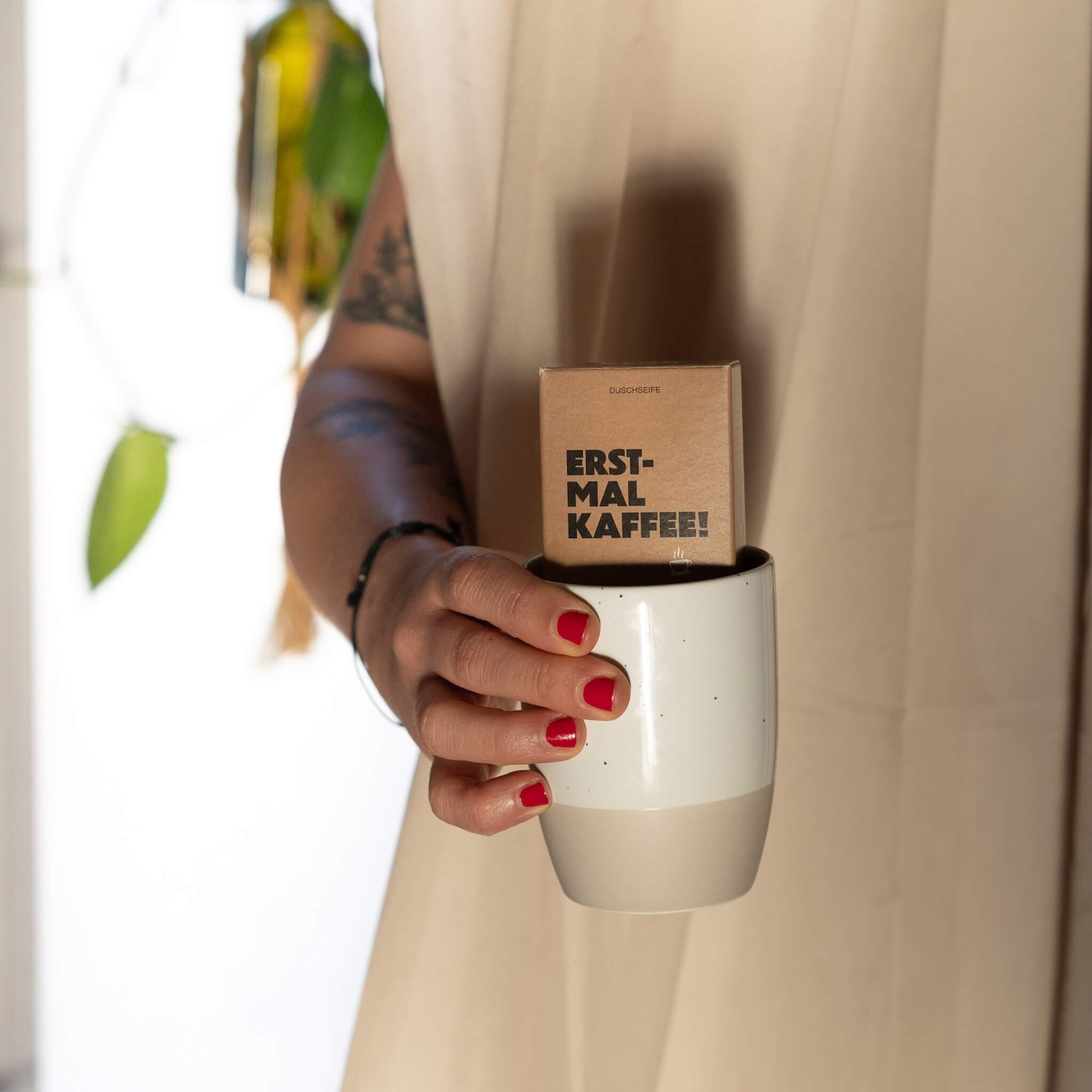 Badtvål för kropp & händer, Coffee, 135 gr.