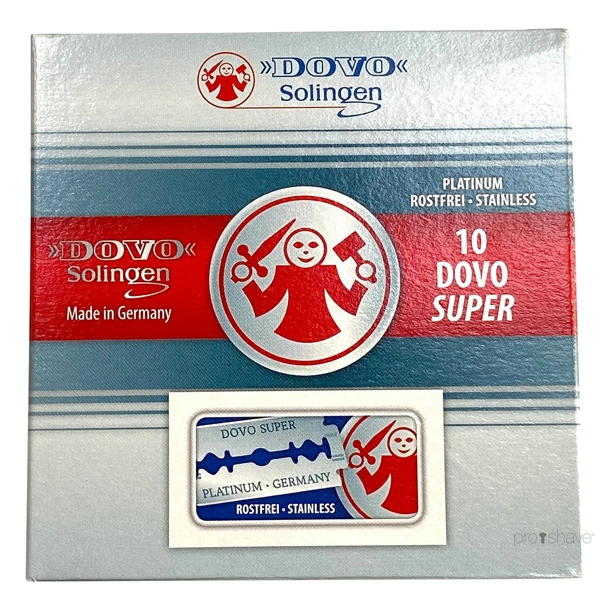 Super Platinum Rakblad, 1 st, 10x10 (100 st.)