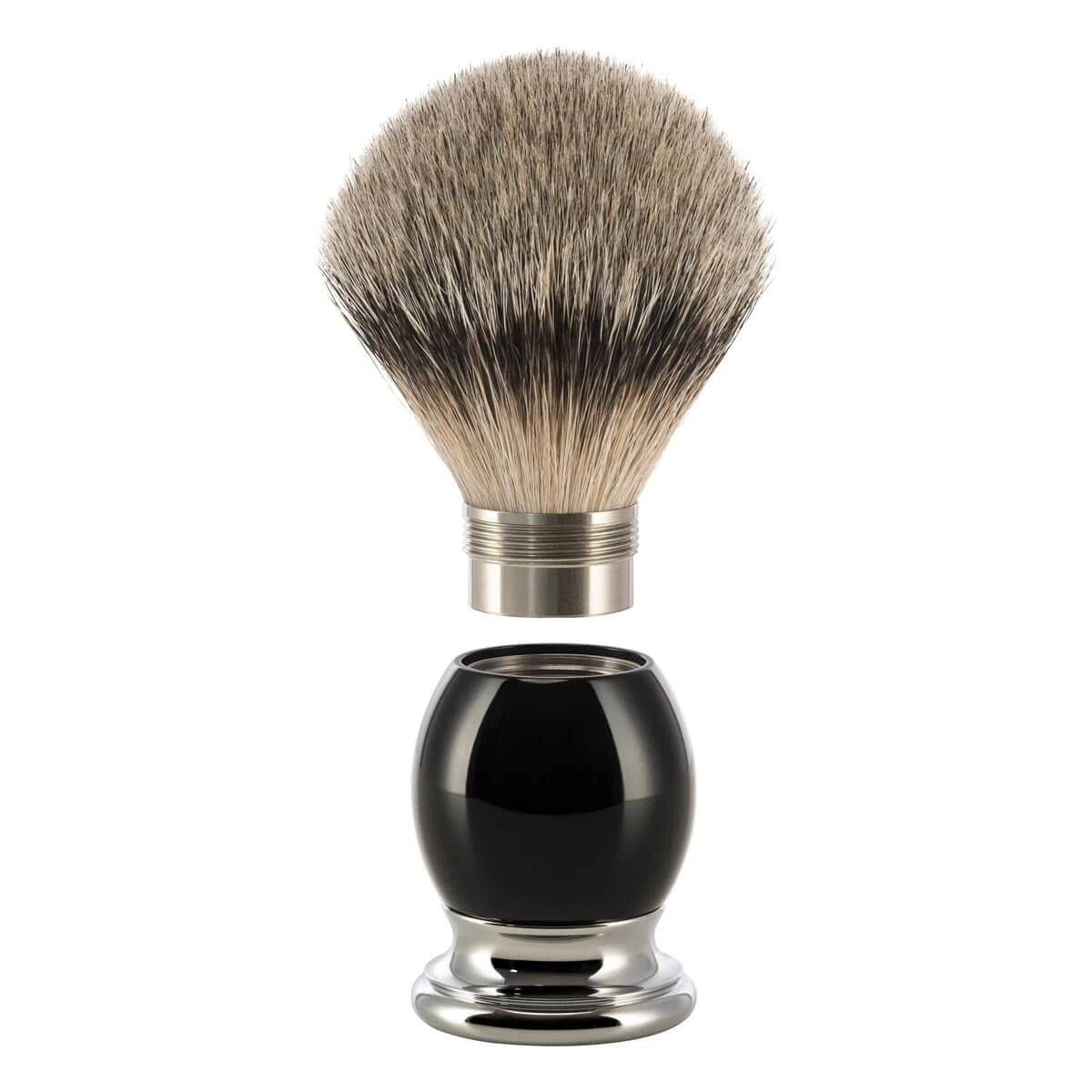 Silvertip Rakborste, 23 mm, Sophist, svart harts