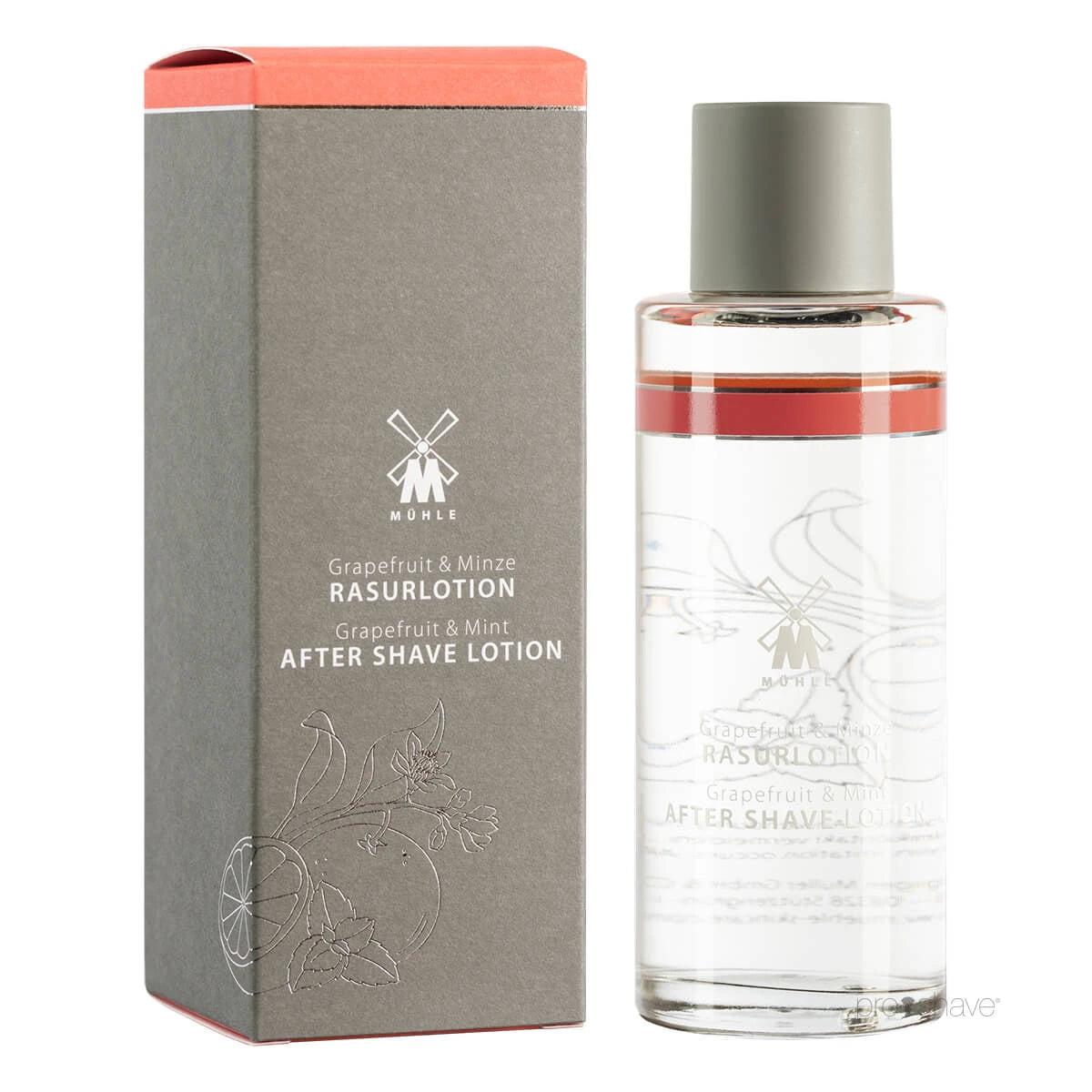 Aftershave Lotion, Grapefruit & Mint, 125 ml.