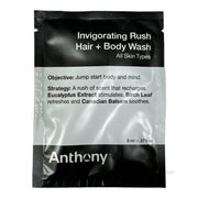 Invigorating Rush hår- och kroppstvätt, Prover, 8 ml.