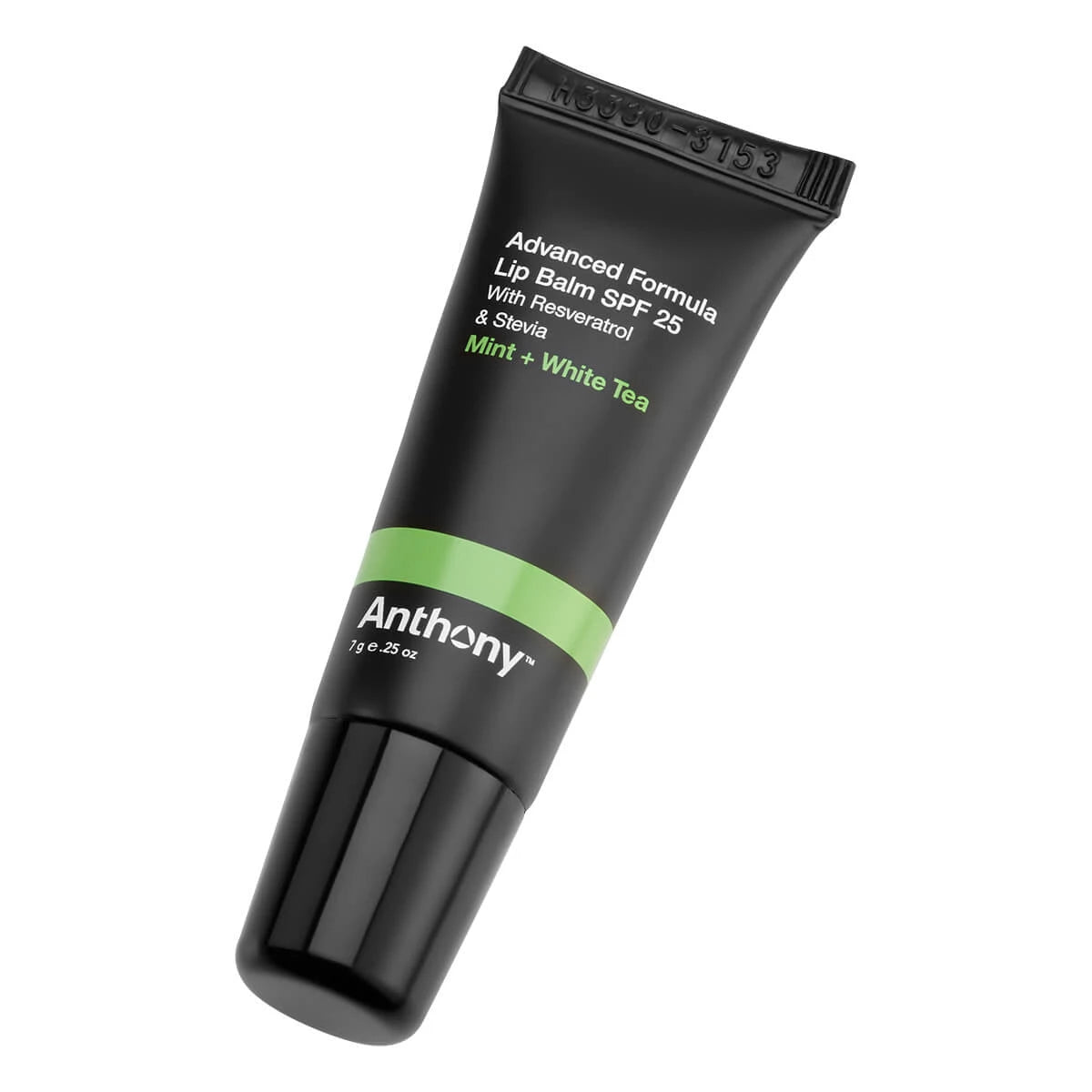 Läppbalsam, Mint & Vitt Te SPF 25, 7 gr.