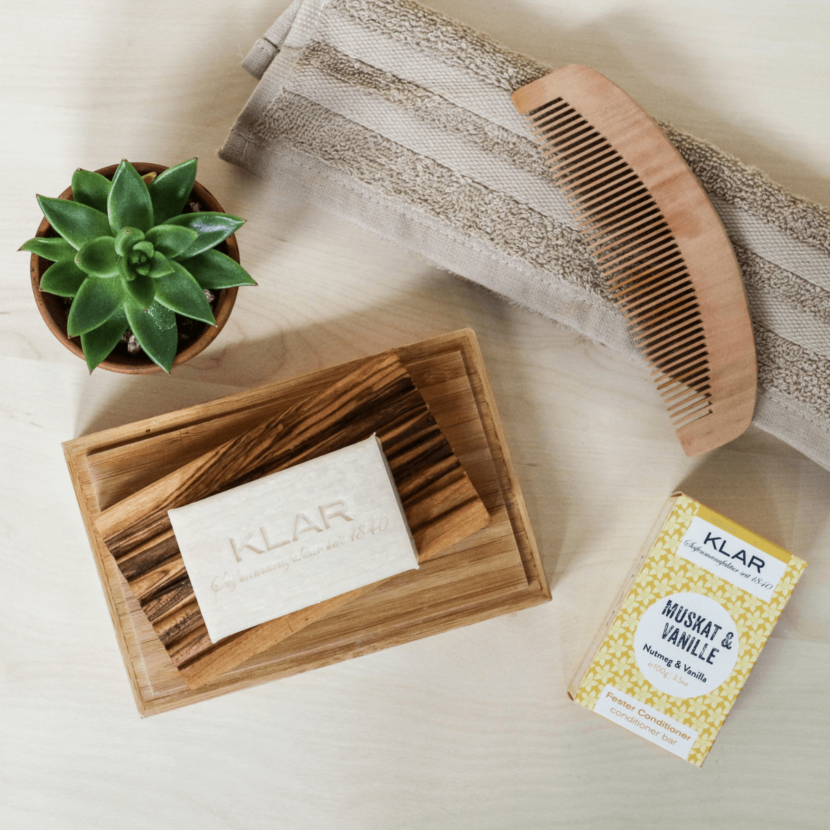 Conditioner Bar, Muskotnöt & Vanilj, 100 gr.