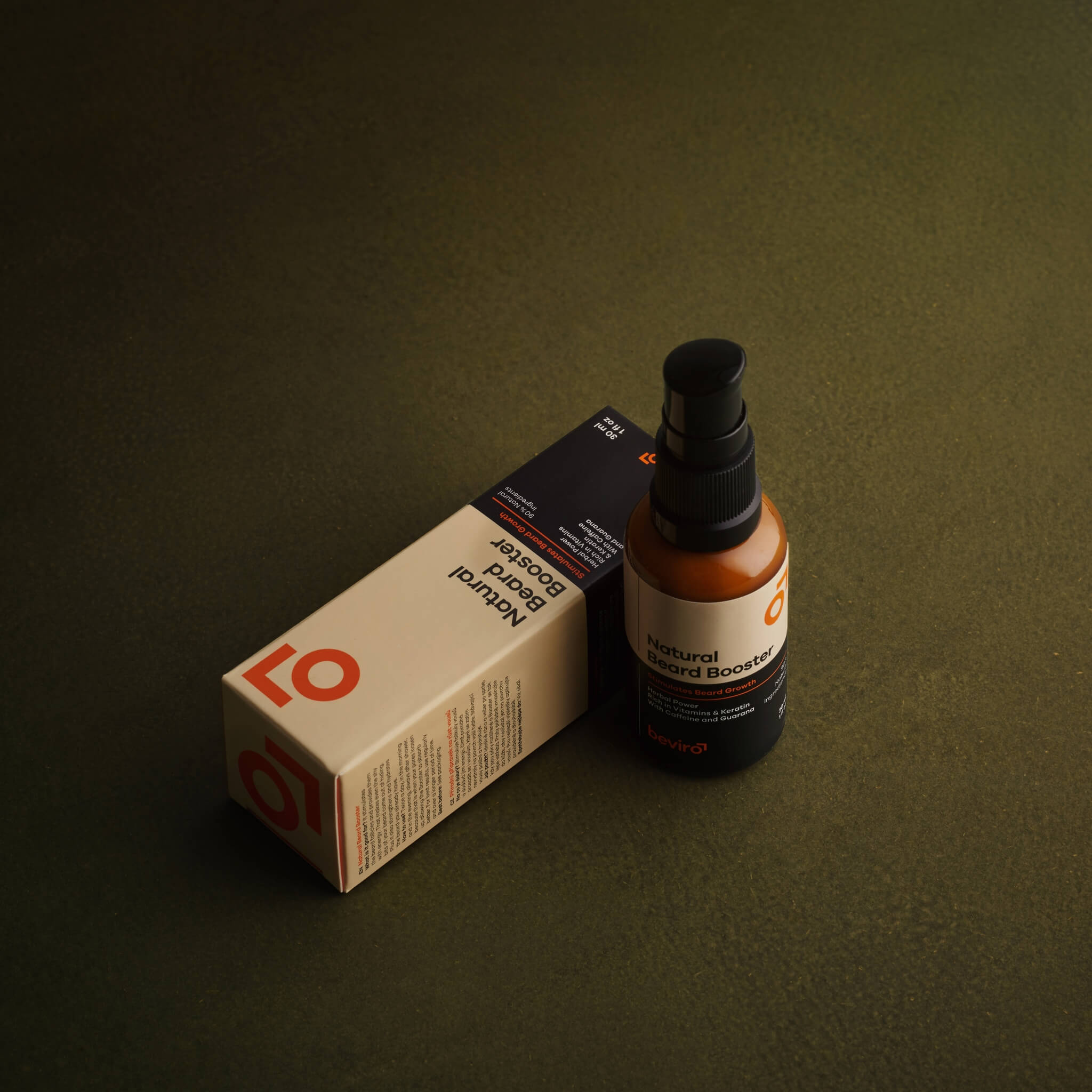 Natural Beard Booster, 30 ml.