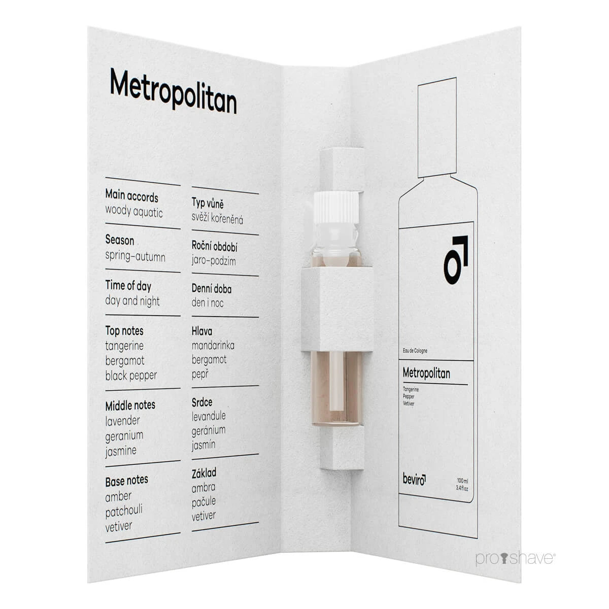 Köln, Metropolitan, Prover, 1 ml.
