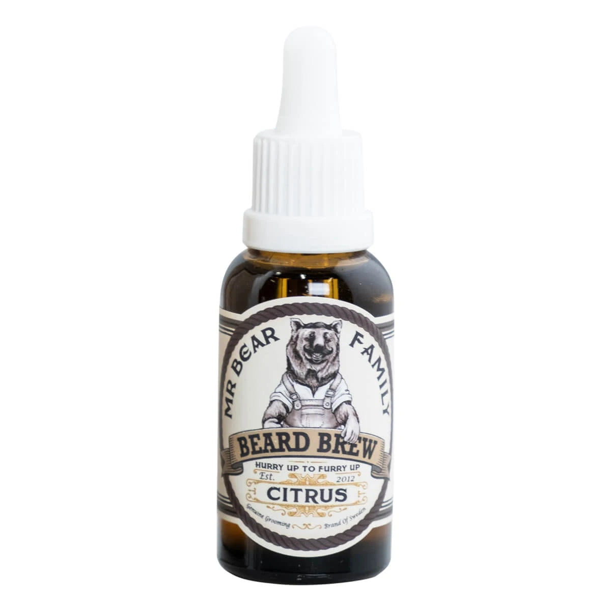 Skäggolja, Skäggolja, Citrus, 30 ml.