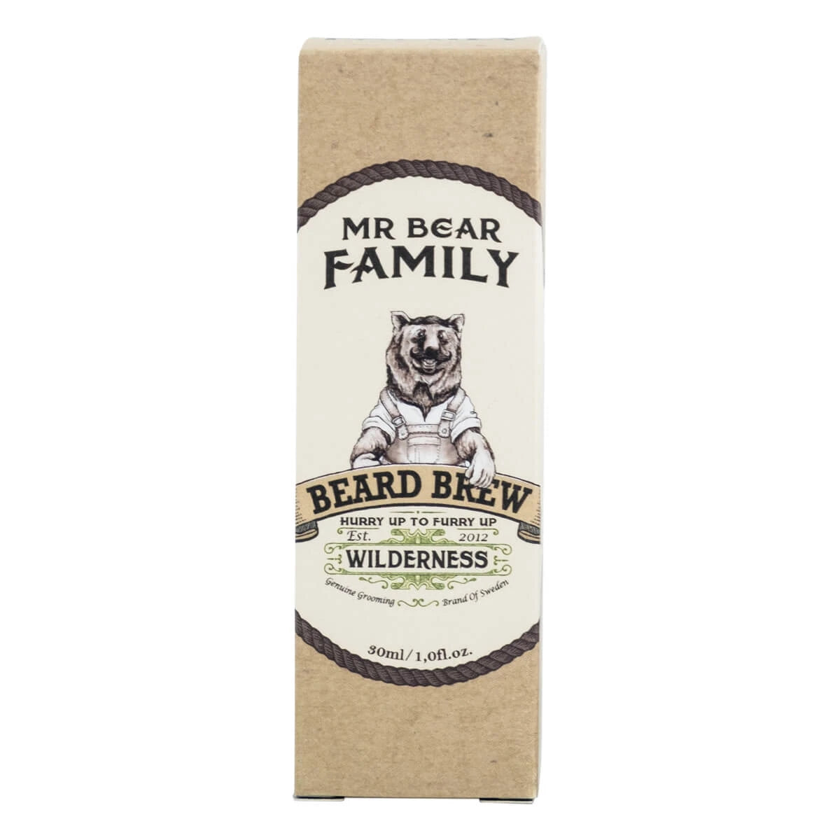 Skäggolja, Beard Brew Oil, Wilderness, 30 ml.