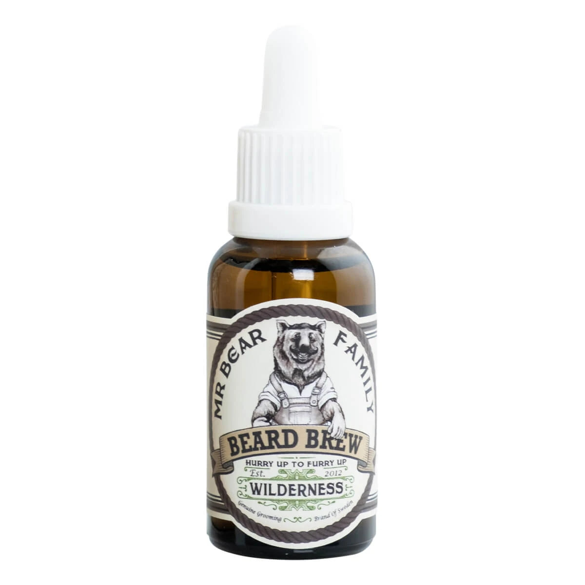 Skäggolja, Beard Brew Oil, Wilderness, 30 ml.
