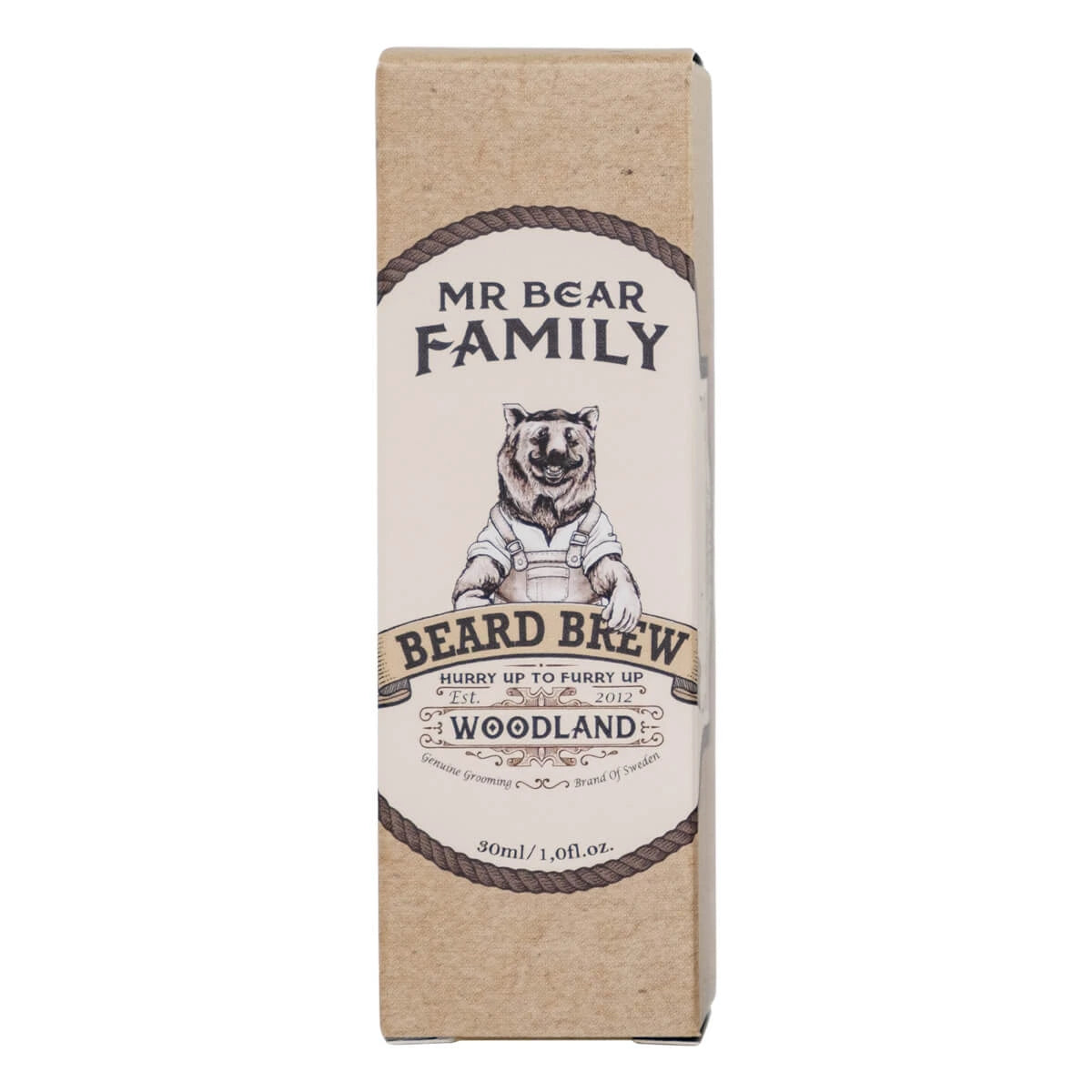Skäggolja, Beard Brew Oil, Woodland, 30 ml.