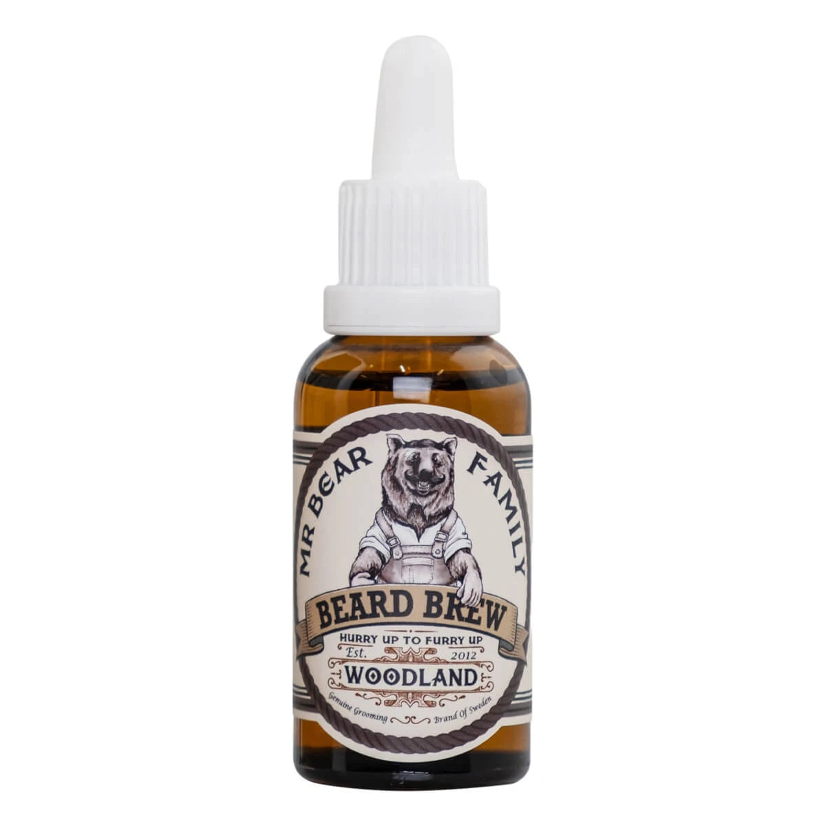 Skäggolja, Beard Brew Oil, Woodland, 30 ml.