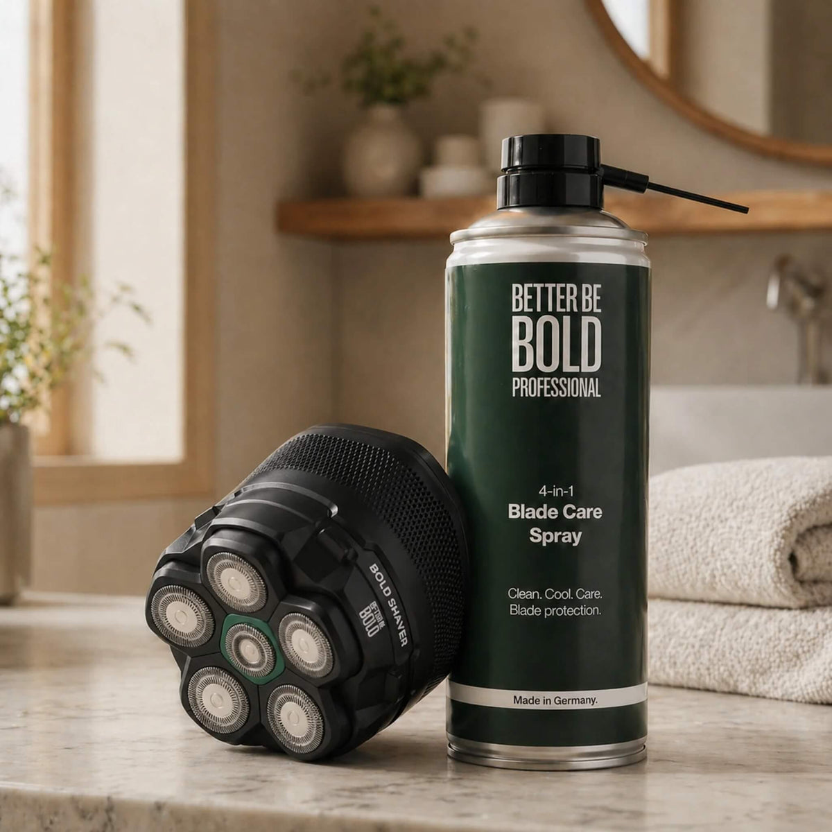Bold Shaver, elektrisk rakapparat för huvudet