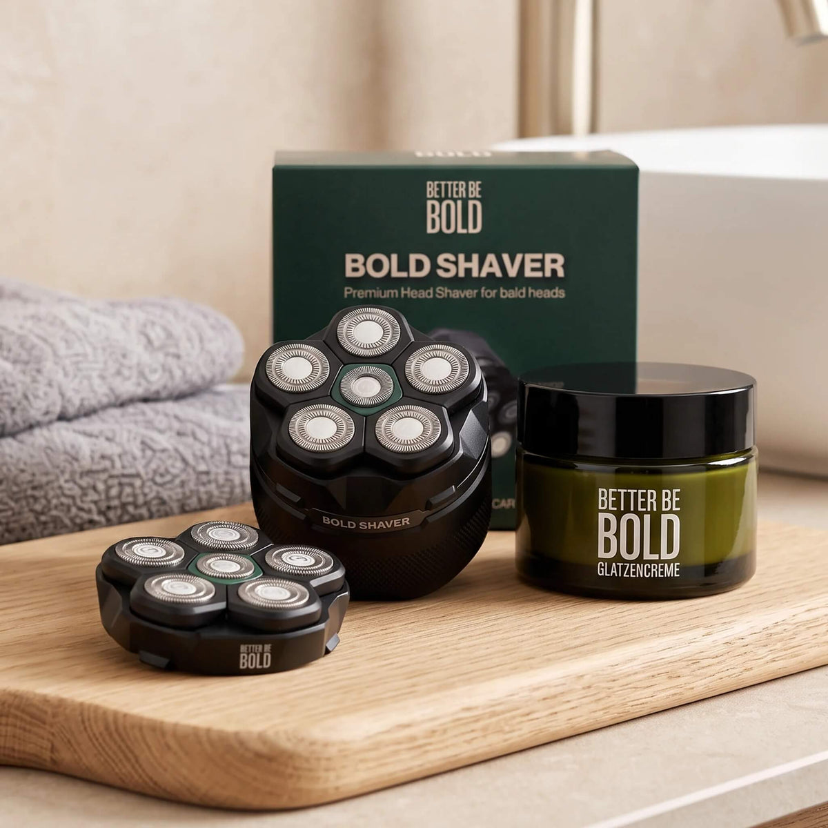 Ersättningshuvud till Bold Shaver