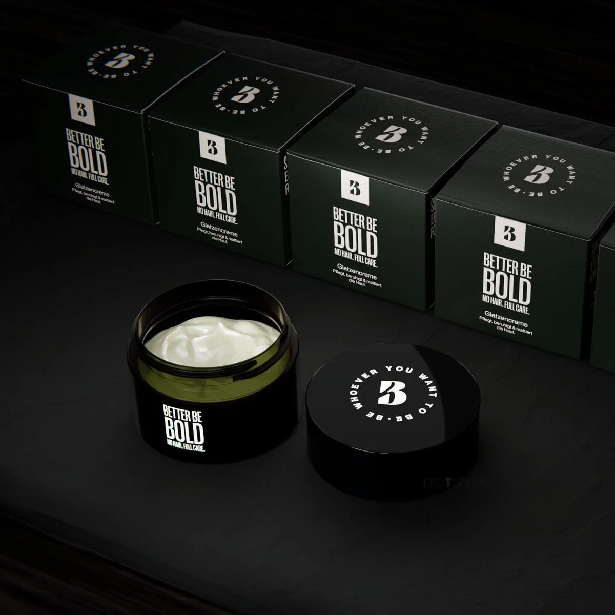 Återfuktande Bald Cream (0-3 mm.) - Matt Effect, 50 ml.