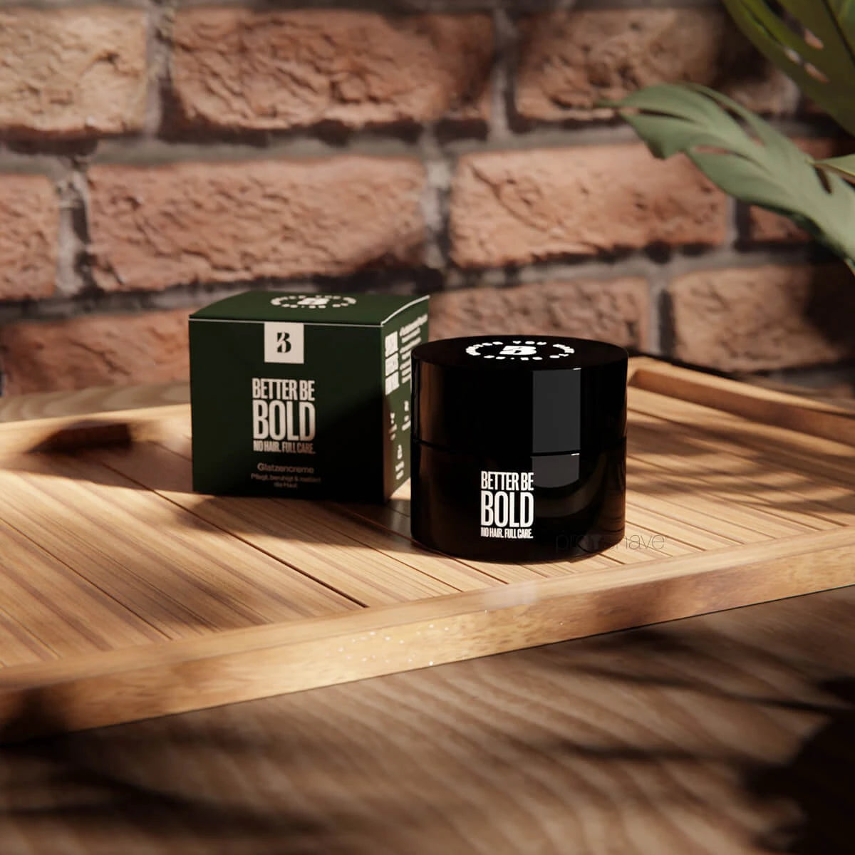 Återfuktande Bald Cream (0-3 mm.) - Matt Effect, 50 ml.