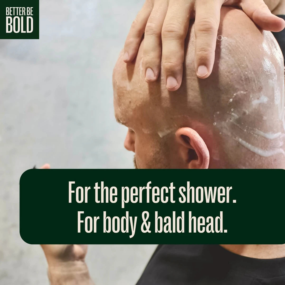 Solid Bald Head & Body Wash Bar, 110 gr.