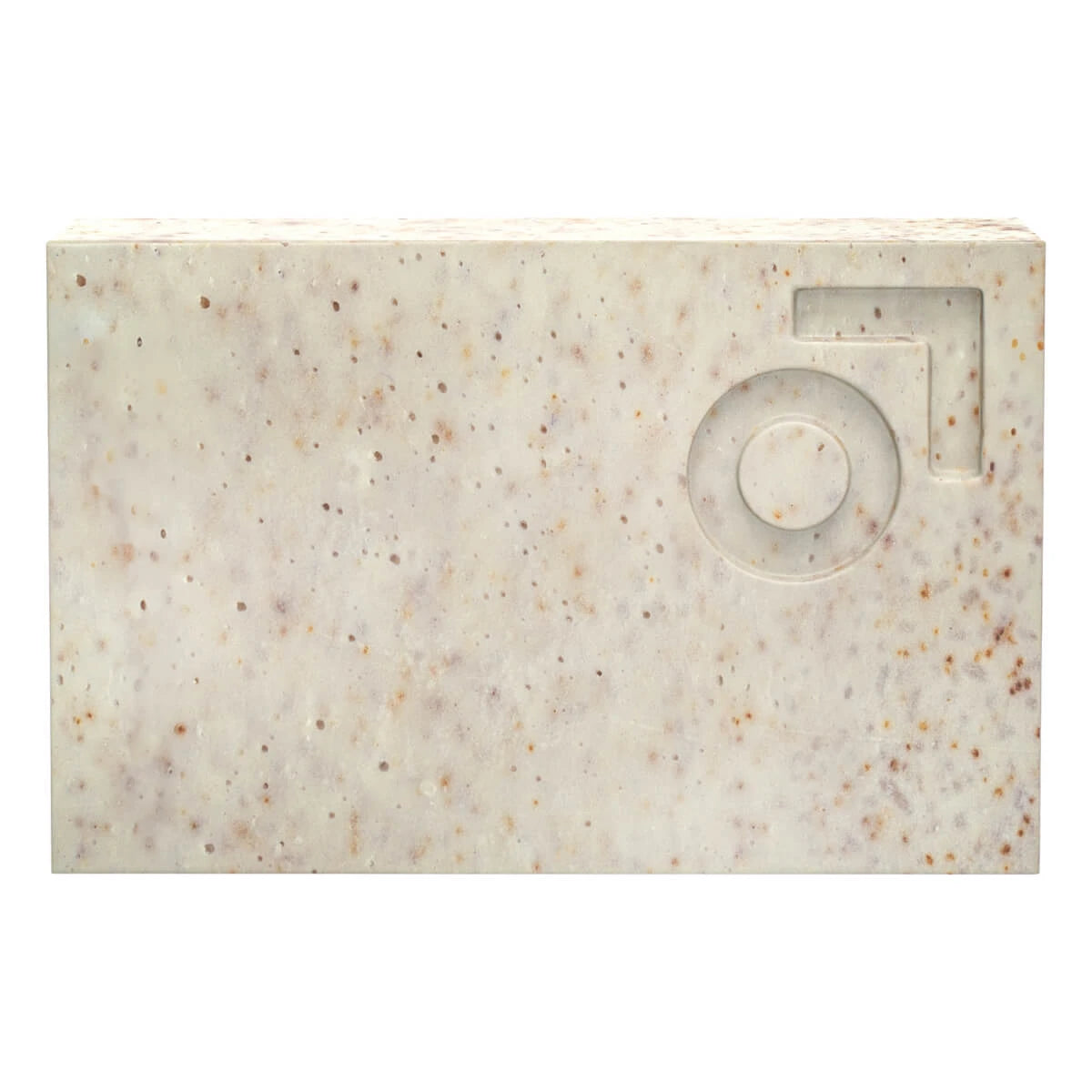 Purifying Body Scrub Bar, Zesty Vetiver, 135 g.