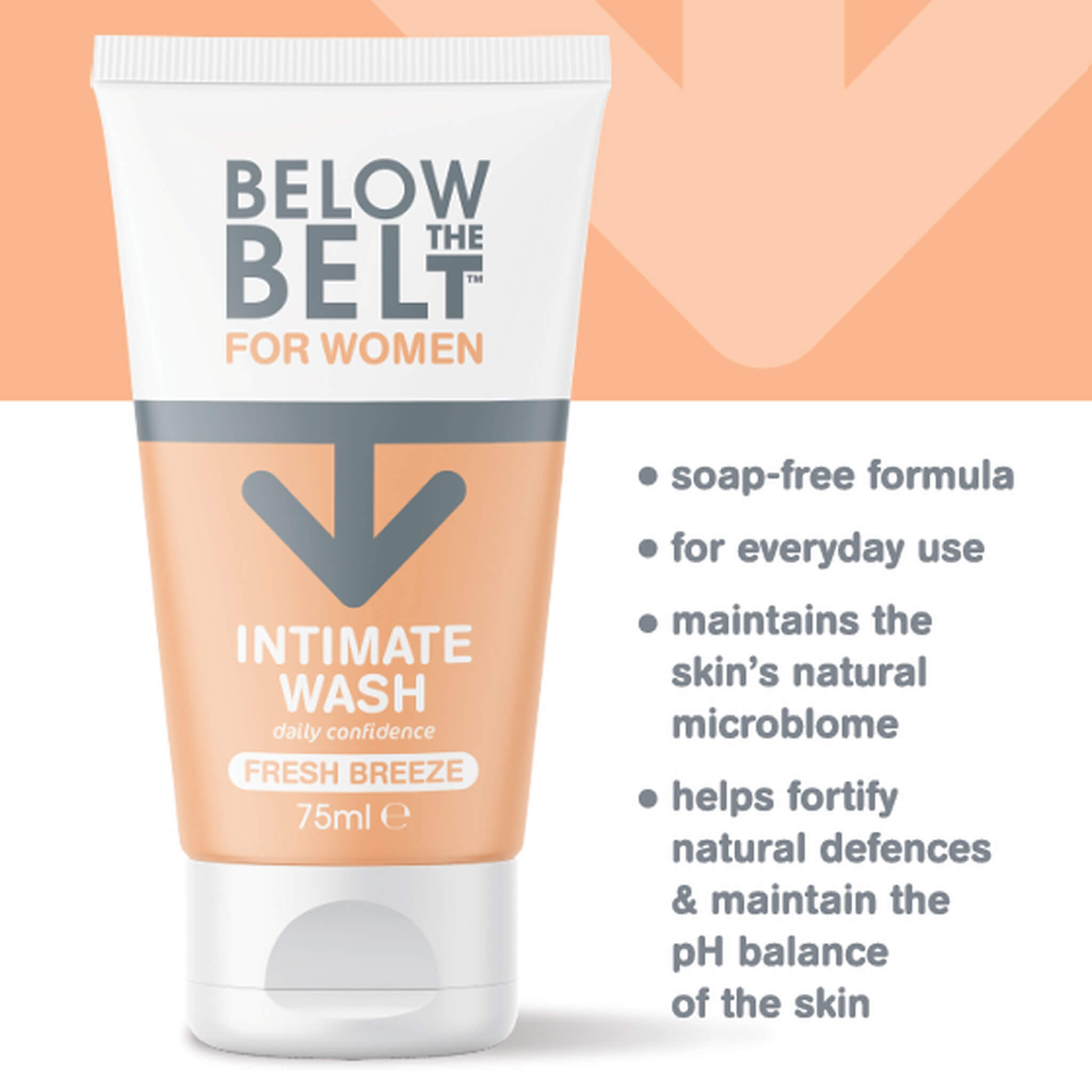 Intimtvätt - Kvinnor, Fresh Breeze, 75 ml.