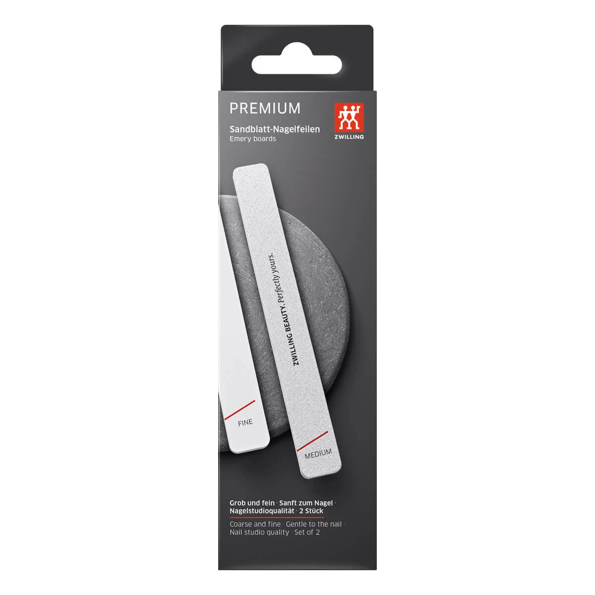 Set med nagelfilar, 2 delar