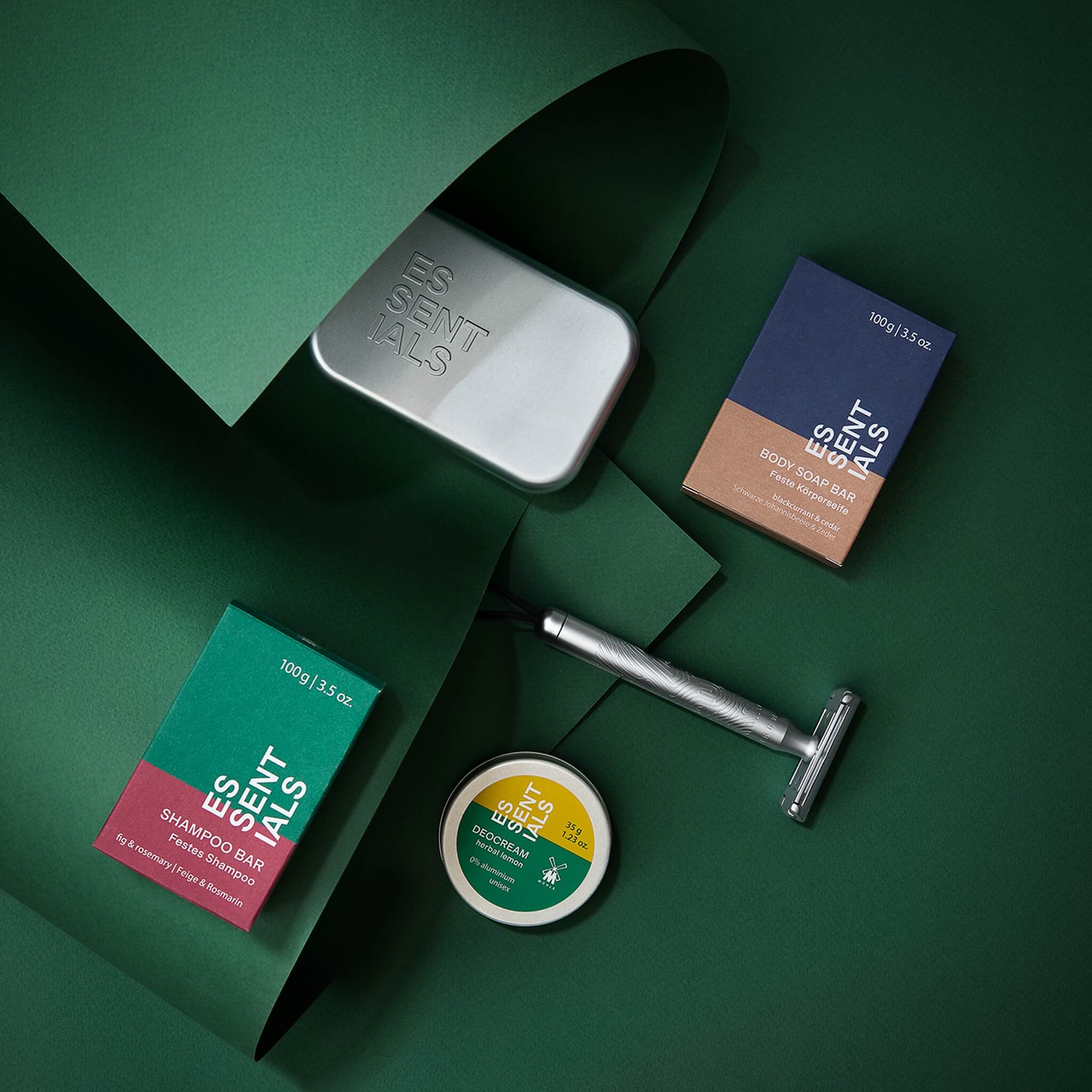 Säkerhetshyvel, Companion, Unisex, Grå