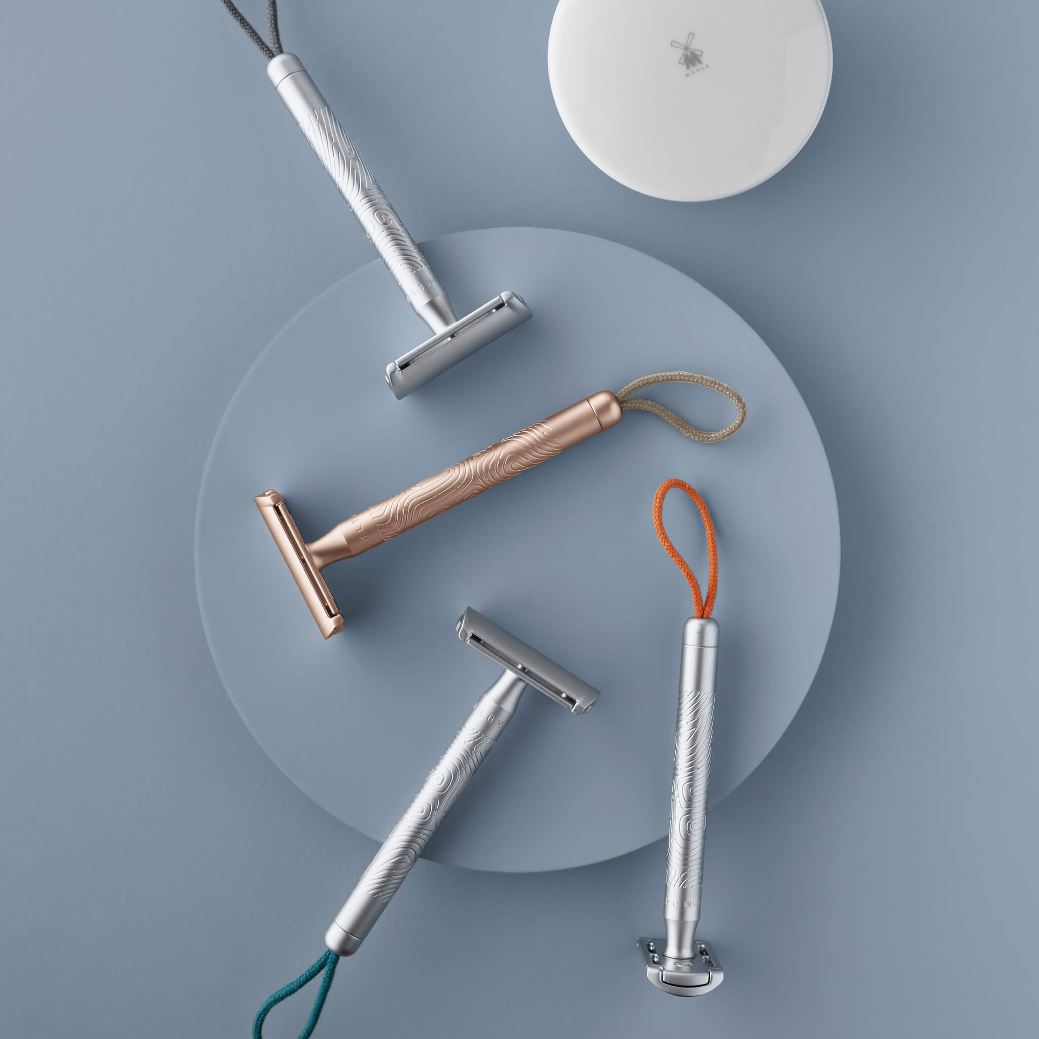 Säkerhetshyvel, Companion, Unisex, Rosegold