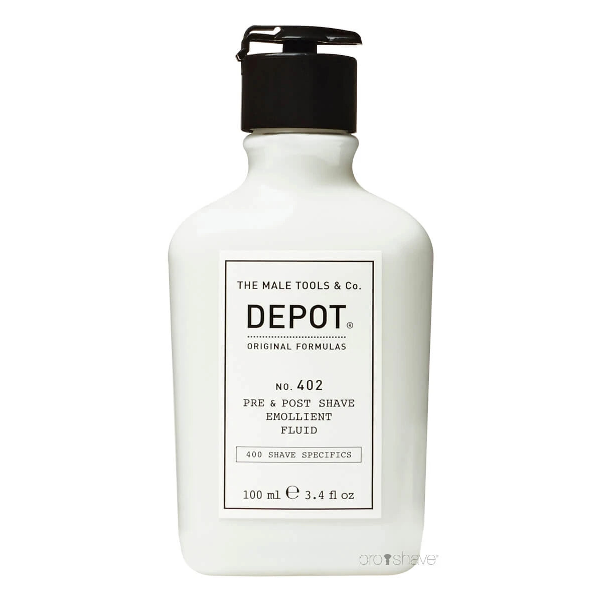 Pre & Post Shave Emollient Fluid, nr 402, 100 ml.