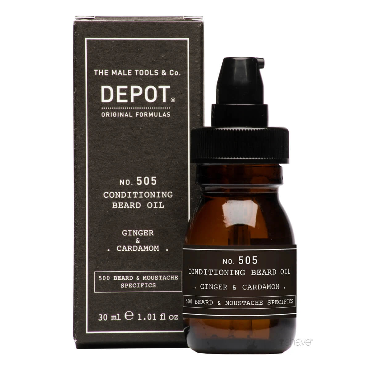 Conditioning Beard Oil, Ginger & Cardamom, nr 505, 30 ml.