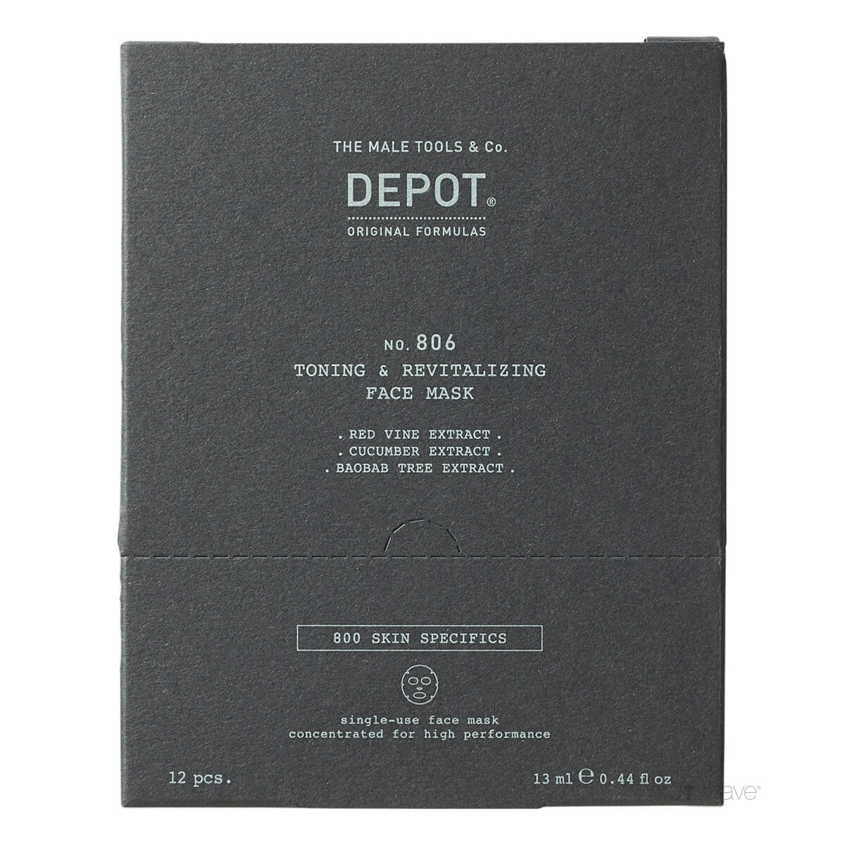 Toning & Revitalising Face Mask, nr 806, 1 st.