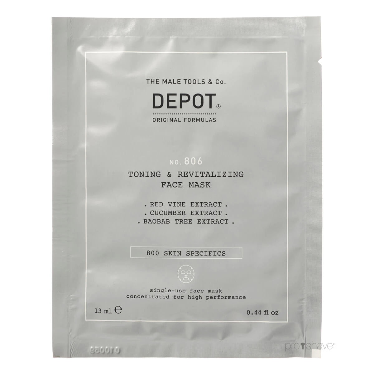 Toning & Revitalising Face Mask, nr 806, 1 st.