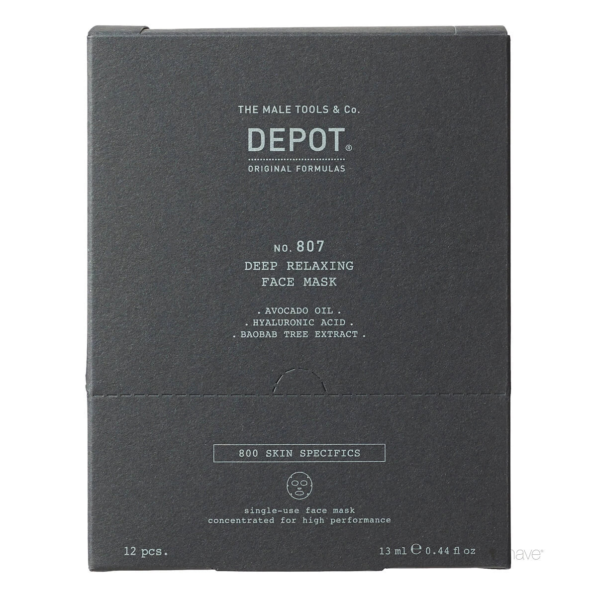 Deep Relaxing Face Mask, nr 807, 1 st.