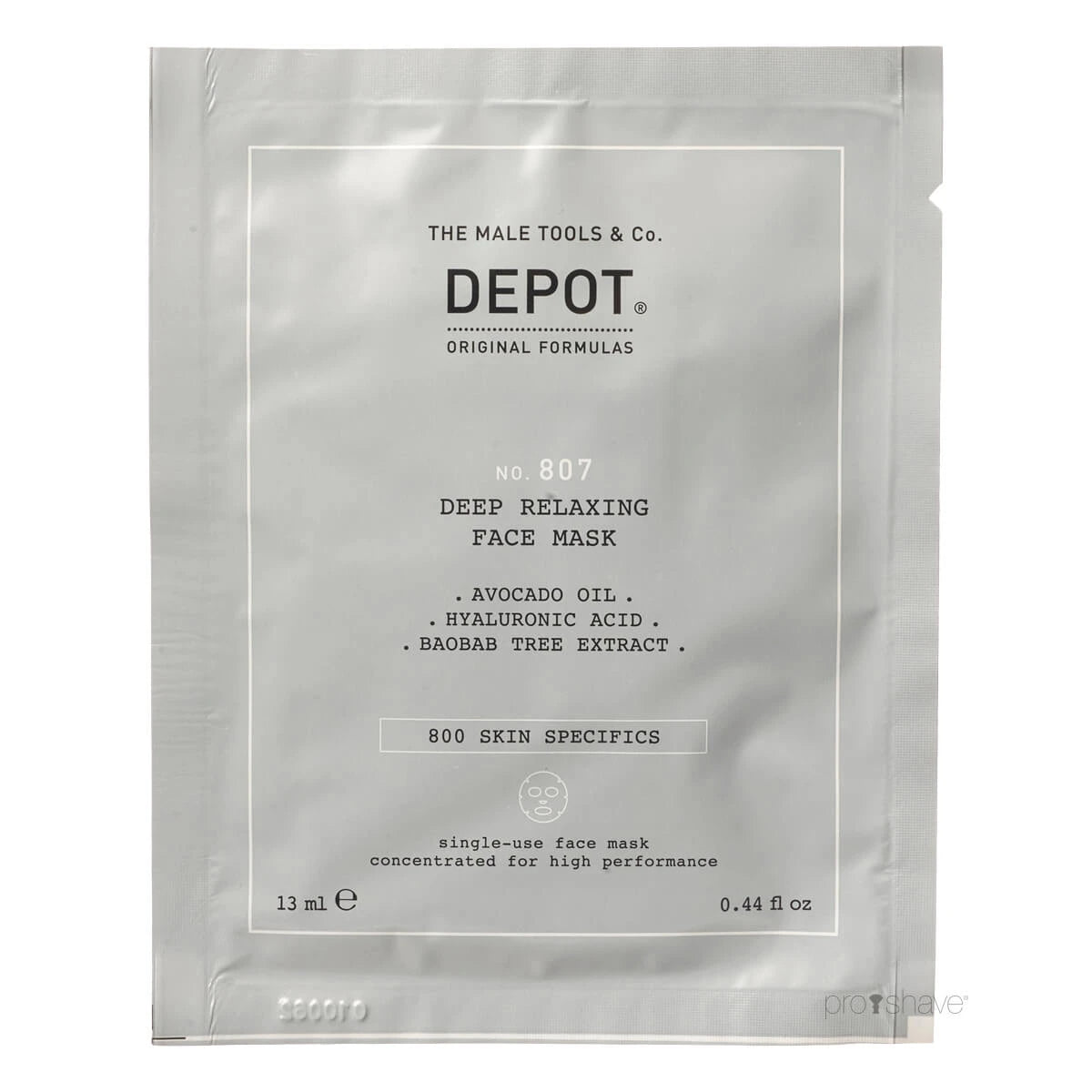Deep Relaxing Face Mask, nr 807, 1 st.