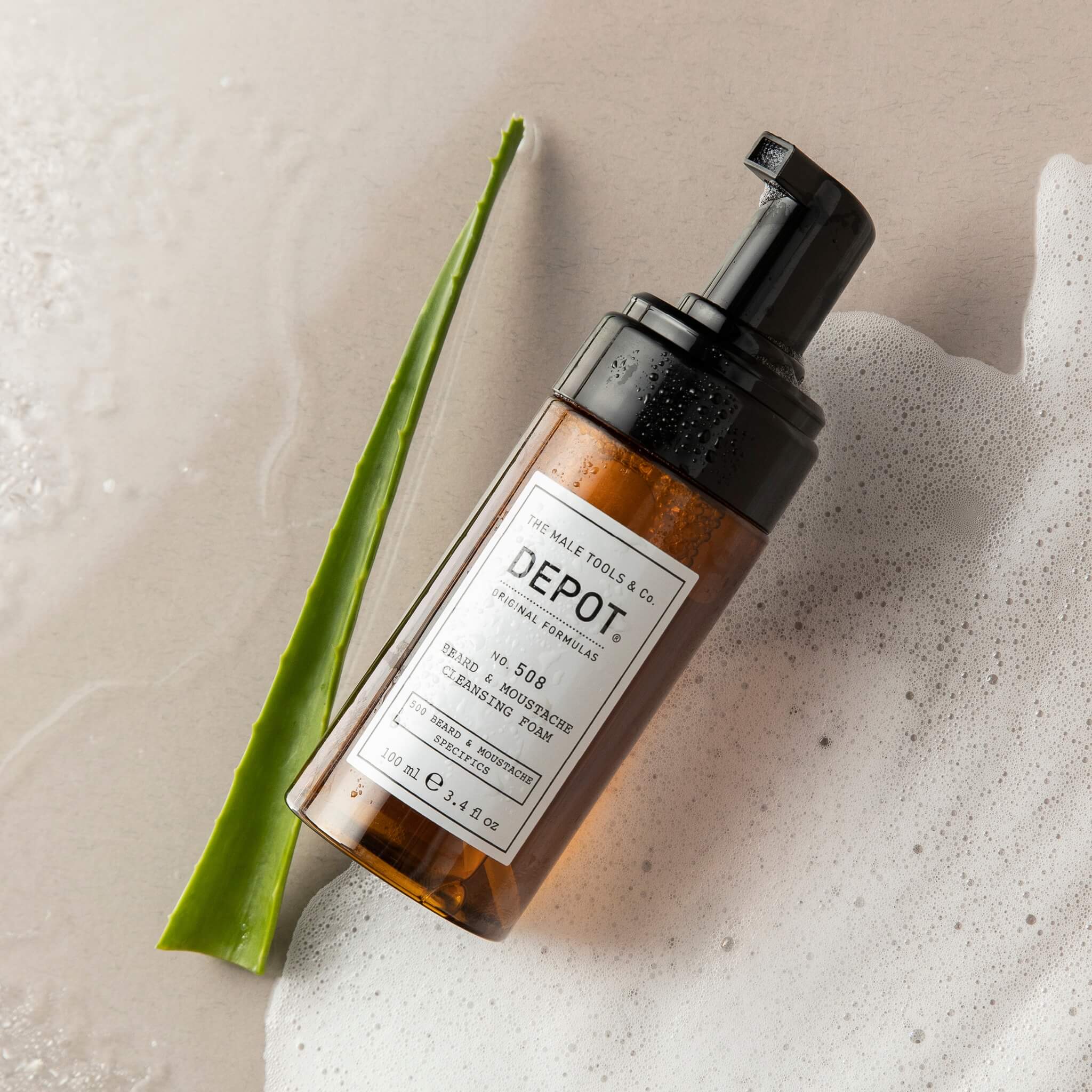 Beard & Moustache Cleansing Foam, nr 508, 100 ml.