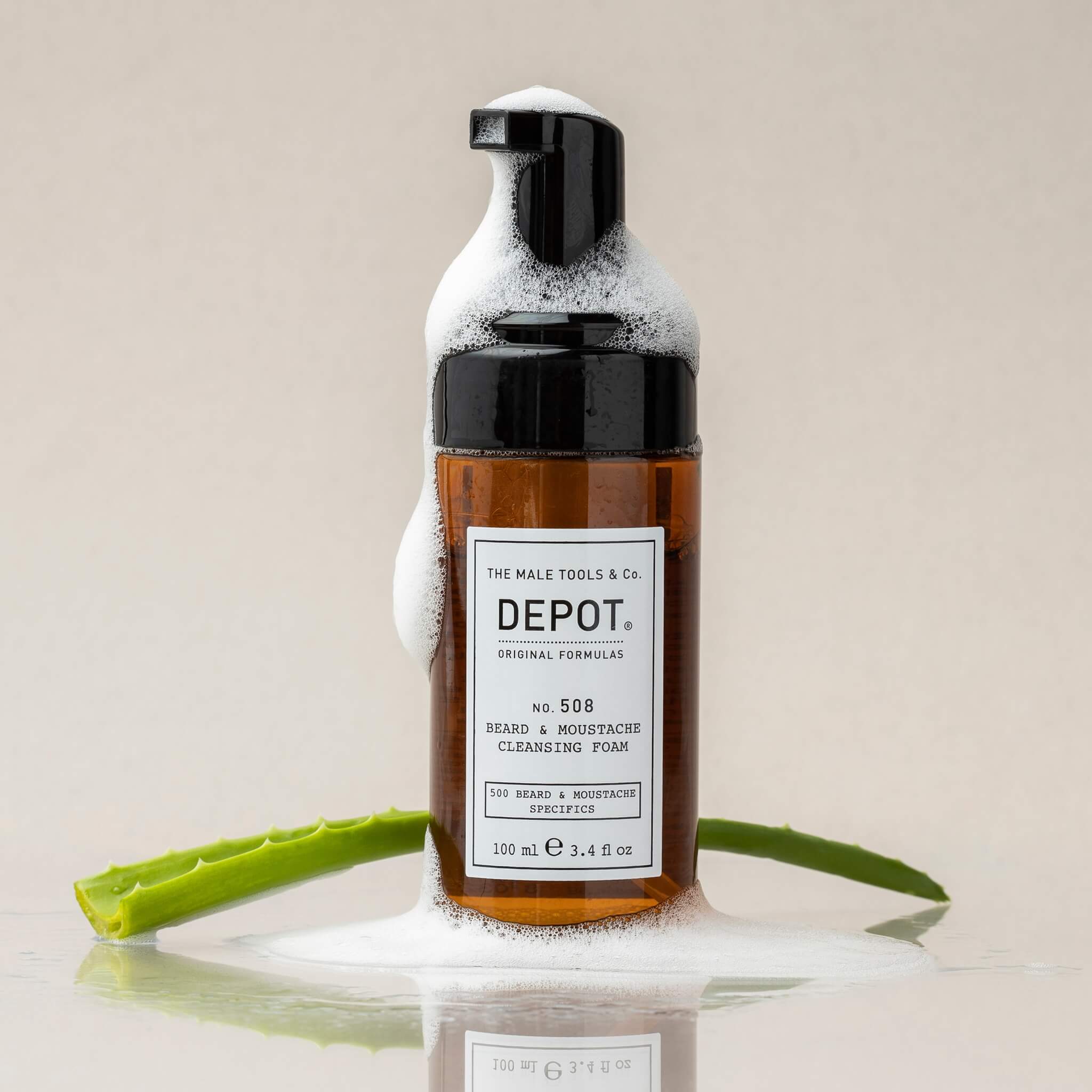 Beard & Moustache Cleansing Foam, nr 508, 100 ml.