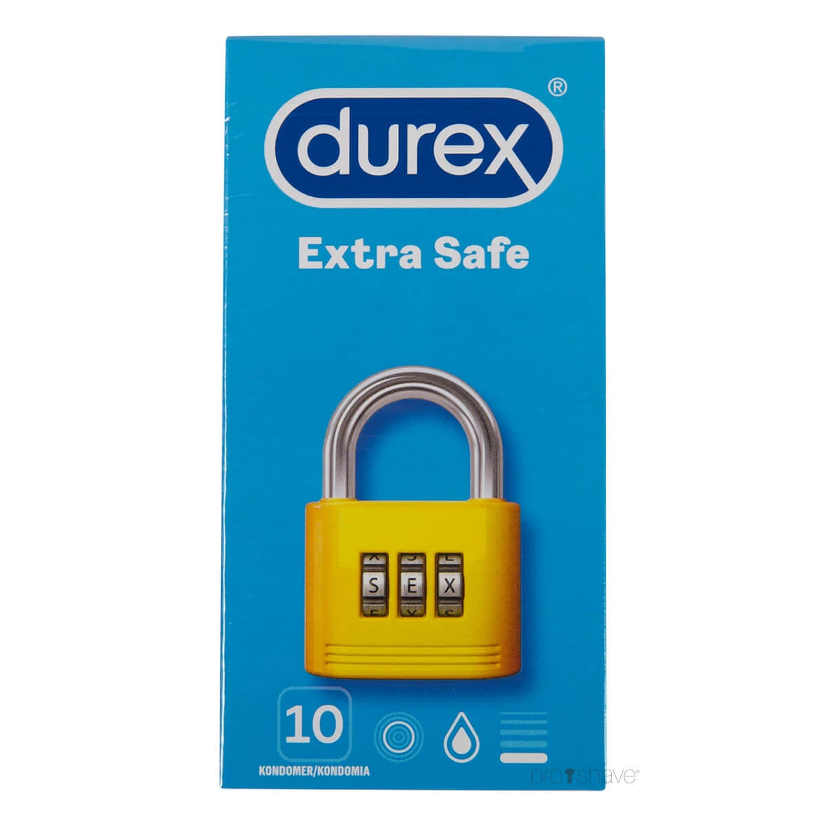 Kondomer Extra Safe, 10 st.