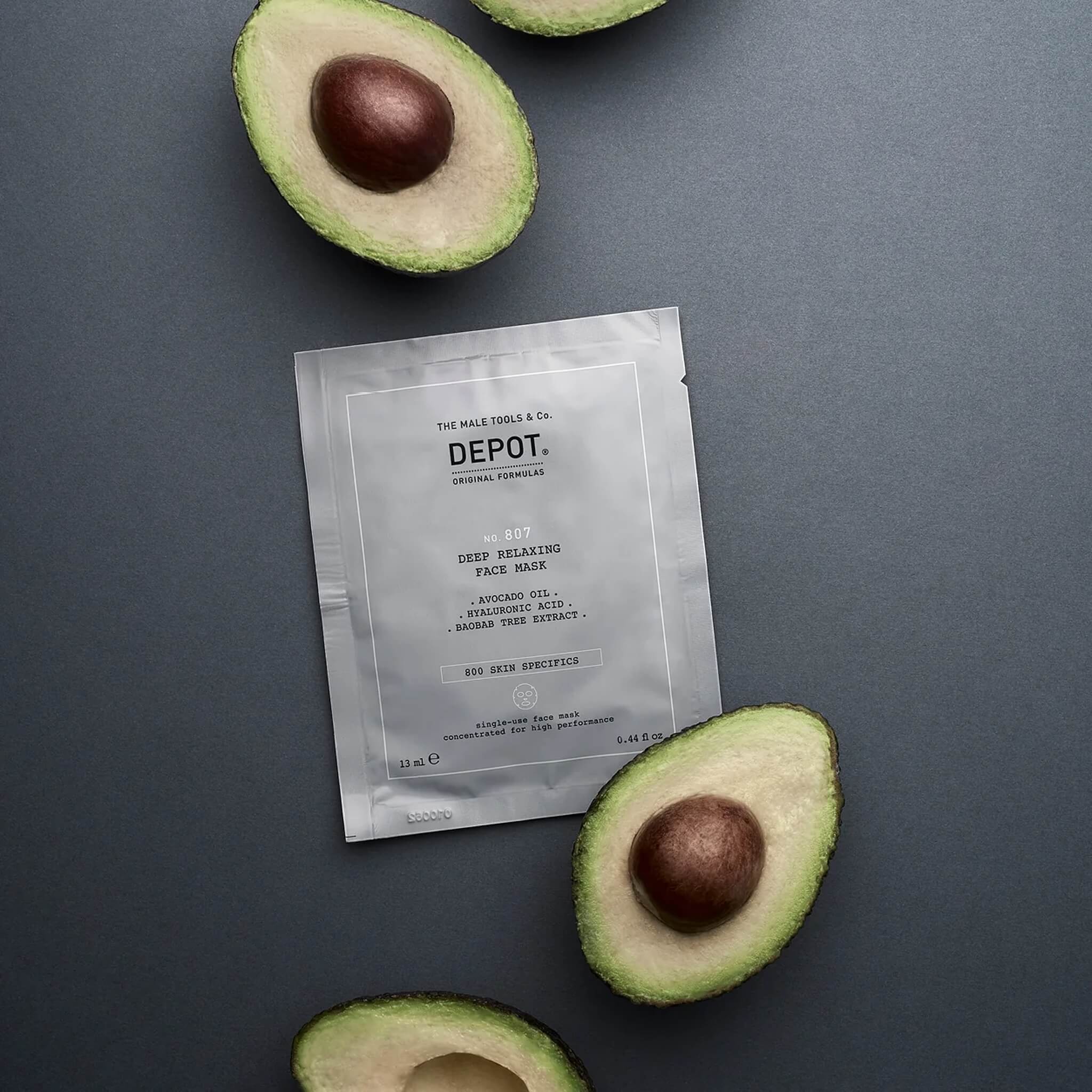Deep Relaxing Face Mask, nr 807, 1 st.